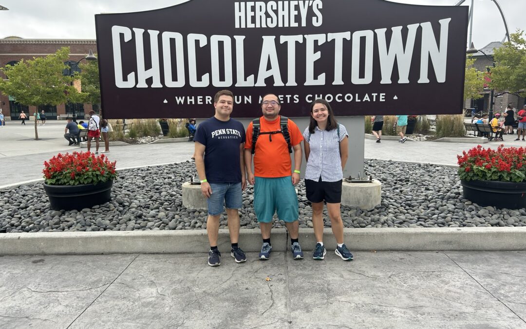 Recent social activity to Hershey, PA