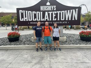 Recent social activity to Hershey, PA